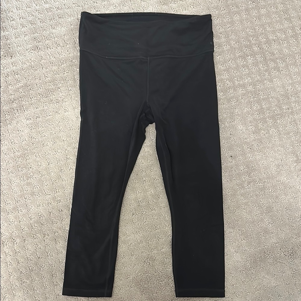 Athleta Elation Cropped Black Leggings